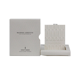 M & SENSE En Gros Saphir Lotus Ou Bouquet Fleuri 13.5*11.4*2Cm Maison Parfum Argile Parfumée - Product Image 1