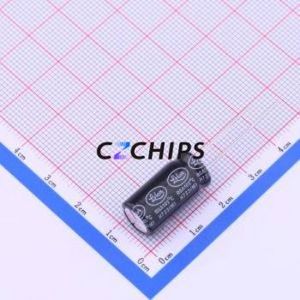 ตัวเก็บประจุอิเล็กโทรไลต์อะลูมิเนียมแบบ Through-Hole รุ่น RGA222M1ABK-1020 ชิ้นส่วนแบบ Through-Hole (THT) ขนาด D10xL20 มม. 2200uF 20% 10V 5 มม. - Product Image 2