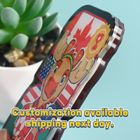 Aimants de réfrigérateur flexibles en acrylique Wanxing, thème dessin animé et anime, personnalisables, accessoires DIY pour