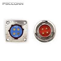 Connecteur d'aviation circulaire de qualité industrielle PSCCONN série Y50X 6 7 8 12 broches, connecteur de câble électrique étanche IP67