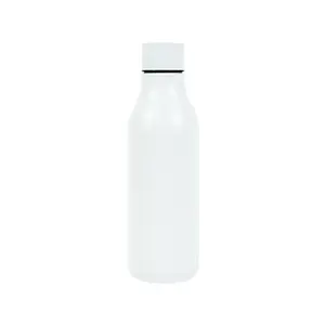 A buon mercato campeggio 500Ml coperchio di bambù opzionale Bpa Free stretta bocca bottiglia di acqua per auto portabicchieri