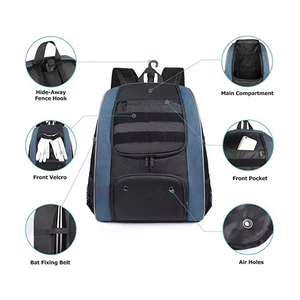 Mochila Deportiva para <span class=keywords><strong>B</strong></span>éisbol y Sóftbol, Personalizada, al por Mayor, de Alta Calidad, Impermeable, Bolsa para Raquetas - Product Image 3