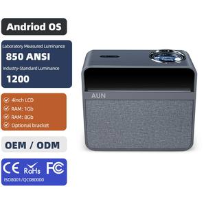 Android Projector LED 4K 850 Lumens 1080P 3D Portable WIFI Speaker <b>for</b> MINI <b>Home</b> Theater Cinema Phone Beamer Smart TV A45 - Product Image 1