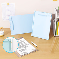 Portapapeles Vertical de PP con Impresión UV, para Pruebas A4, Bloc de Notas para Estudiantes, Carpeta de Almacenamiento para Oficina