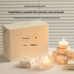 Coffret cadeau de bougies parfumées, bougies aromatiques sans fumée, cadeau d'anniversaire pour femmes, cadeau pour demoiselle d'honneur - Product Image 4