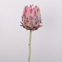 Fleur artificielle de cardinale européenne, faite à la main, réaliste, imperméable, pour la décoration intérieure, plante artificielle pour salon et bureau