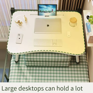 Shaohua 23.5 "x 15.5" X10 "Ameublement avec pieds pliants Bureau d'écriture pour l'apprentissage et le travail Table de genou <span class=keywords><strong>portable</strong></span> - Product Image 5