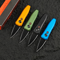 Couteau pliant en acier D2 KS 7500 Mini, manche en aluminium d'aviation, couteau de poche tactique, porte-clés, équipement de survie en camping, outil EDC
