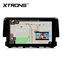 Reproductor Multimedia para Automóvil Android de 9 Pulgadas para Honda Civic 2015-2022, Octa Core, 4+64 GB, Pantalla IPS, EQ, DSP, Interfaz de Usuario Múltiple, CarPlay, CE-XTRONS