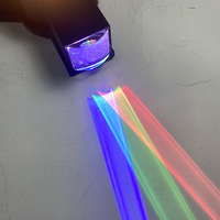 Projecteur à faisceau lumineux coloré en aluminium pur IP65, coque noire, personnalisation des couleurs, éclairage pour salle de banquet, hôtel, bar, maison