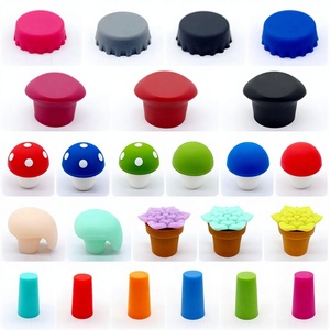 Tapón de Silicona de Grado Alimenticio Personalizable para Botellas de Vino, Cerveza, Agua con Gas y Vino Tinto - Modelo DZ-BC - Product Image 4