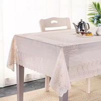 Nappe de table en PVC imperméable et anti-taches, style floral simple, imprimée sur mesure pour les grossistes Boen