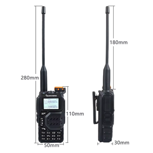 Quansheng UV-K5 analog two-way radio UHF VHF dual-band handheld portable full keyboard walkie talkie long <b>range</b> 10km - Product Image 6