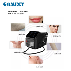 เครื่องกำจัดขนด้วย<span class=keywords><strong>เลเซอร์</strong></span>ไดโอด Gomecy Best 4 ความยาวคลื่น 1200W 1600W 755nm 808nm 940nm 1064nm สำหรับกำจัดขนตามร่างกายและใต้วงแขน - Product Image 4