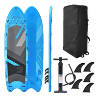 Grande planche à pagaie gonflable personnalisée, 16 'x 80 ''x 8'', équipe méga multi-personnes