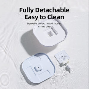 Mangkuk LED pintar otomatis untuk kucing & anjing, Dispenser air & pakan kapasitas besar, bergaya & bertenaga baterai - Product Image 4