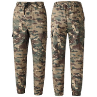 Uniforme tactique ACU unisexe, veste et pantalon camouflage imprimés, tenue de chasse et de combat respirante, antistatique, en polyester rip-stop, avec logo.