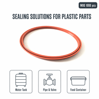 Joint d'étanchéité en silicone sur mesure pour pièces en plastique avec rainure, fabrication OEM ODM, vente en gros directe d'usine, MOQ