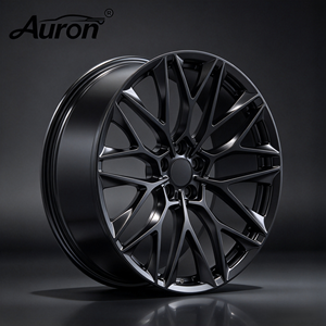 Rueda de Aleación de Aluminio Pulido Auron, Diseño Multirradio de 17 Pulgadas, Forjada en 1 Pieza, para Autos de Pasajeros, Personalizada - Product Image 1