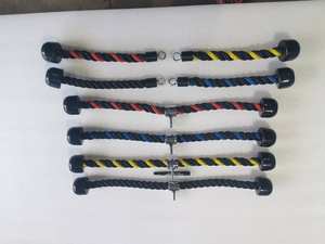 Portable Home Gym Fitness Equipment Triceps Biceps Muscle Training Push Pull Cordon Poulie Câble Machine Système Nylon <span class=keywords><strong>Corde</strong></span> - Product Image 6