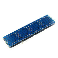 Fabricante directo Venta caliente MAX7219 Módulo de matriz de puntos Módulo de microcontrolador 4 en una pantalla