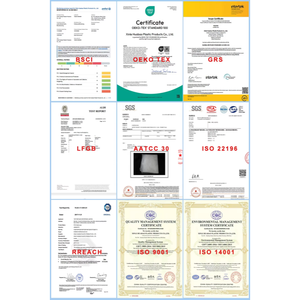 Impermeable Largo Transparente de PEVA para Niños con Capucha |   Lindos Dibujos Animados con Puntos de Polka |   Reutilizable e Impermeable para Senderismo - Product Image 4