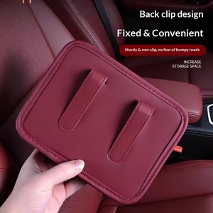 Caja de Almacenamiento Lateral para Puerta de Coche Z-030, Bolsa Interior, Portavasos, Cubo de <span class=keywords><strong>Basura</strong></span>, Soporte Multifunción para <span class=keywords><strong>Teléfono</strong></span> Móvil - Product Image 2