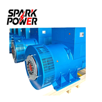 Alternateur CA sans balais série 404 de 600 kW, fil de cuivre 100 %, option ATS, châssis ouvert pour groupe électrogène diesel silencieux, fabriqué en Chine