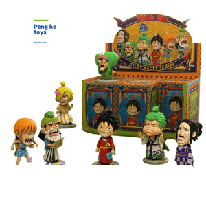 Original Top Toy One Piece Serie Silly Faces Blind Box Arco di Wano Personaggi Anime con Faccine Divertenti Luffy Zoro Nami Giocattolo da Collezione - Product Image 1