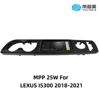 Chargeur de voiture sans fil YULINME 25W, plaque de charge rapide à bobine magnétique pour iPhone 14/15/16/17, design exclusif pour Lexus IS 2018-2021