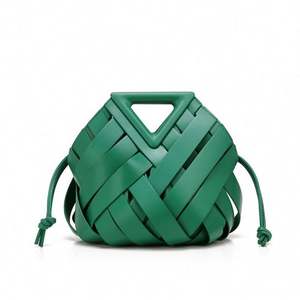 Nuevo Bolso de Mano Magnético con Cierre de Clip, Bolso de Mujer a la Moda, Bolso Tejido con Clip, Bolso Bandolera de Gran Capacidad para Damas - Product Image 4