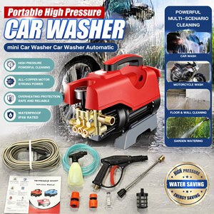 <b>Mini</b> Portable Household 220V Handheld Domestic Waterproof Automatic Car <b>Machine</b> High for Patio Furniture at Home Car Mach - Product Image 1