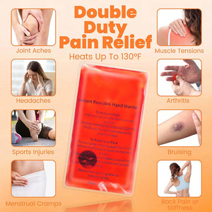 Paquete de Calor Portátil OEM con Gel Instantáneo, Calentador de Manos Reutilizable para Deportes de Invierno al Aire Libre para Mujeres, Terapia de Calor Activada por Clic para <span class=keywords><strong>Alivio</strong></span> del Dolor - Product Image 4