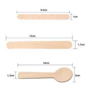 Applicatore per la depilazione <span class=keywords><strong>del</strong></span> bastone di cera di legno della spatola dell'abbassalingua monouso depilatoria <span class=keywords><strong>del</strong></span> salone duro <span class=keywords><strong>del</strong></span> ghiacciolo di dimensione professionale - Product Image 2