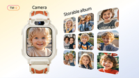 Reloj Inteligente TM12 para Niños al por Mayor, Personalizado, con Tarjeta SIM 4G, GPS, Cámara, Videollamada, para Niños de 8 a 12 Años, Relojes Inteligentes para Niñas y Niños