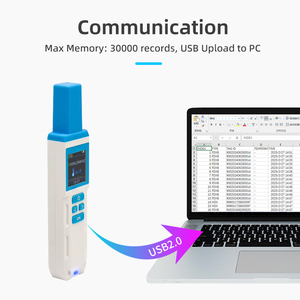 동물 칩 스캐너 134.2Khz HDX FDX-B FDX-A 고양이 개용 온도 측정 기능이 있는 애완동물 <span class=keywords><strong>RFID</strong></span> 리더기 - Product Image 5