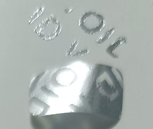 Tùy chỉnh Matte Bạc Pet PVC UV in ấn dầu nước bằng chứng Scratch Glossy dính nhãn dán làm mất hiệu lực điện thoại di động máy ảnh - Product Image 1