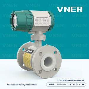 DN300 Geteilter Elektromagnetischer Durchflussmesser-Konverter 10 Zoll Magnetischer Durchflussmesser-Sensor 304 Edelstahl OEM - Product Image 3