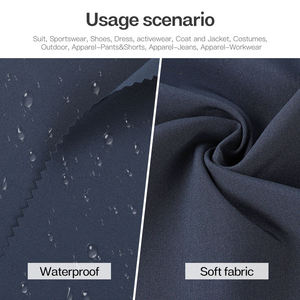 Zachte Lichtgewicht 92% <span class=keywords><strong>Polyester</strong></span> 8% Spandex Geweven 4-weg Stretch Sneldrogende Stof, Voor Antibacteriële Ademende Kleding Recyclebaar
