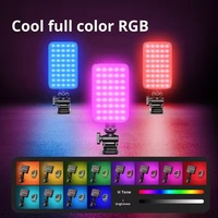 Lumière de remplissage LED RGB portable 3000mAh D10S pour téléphone portable, caméra, conférence, maquillage, vidéo, vlog