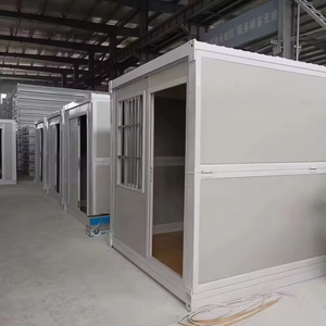 Casa Contenedor de Acero de 20 pies, Instalación Rápida, Diseño Plegable en X, Prefabricada, Plegable, Pequeña, Móvil, Dormitorio Temporal para Hoteles - Product Image 3