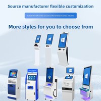 Terminal de libre-service tout-en-un avec écran tactile capacitif Android pour les affaires gouvernementales, les entretiens d'embauche et la gestion des files d'attente