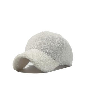 秋冬アウトドアレジャー暖かいサンハット新作100％コットン無地6パネルコーデュロイ野球帽ダックビルキャップユニセックス - Product Image 6