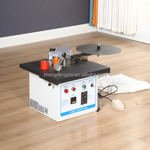 Mini Automatic <b>Edge</b> Banding Machine for PVC Woodworking Gluing with Core Motor Component <b>Tape</b> Breaking Double-sided Adhesive - Product Image 2