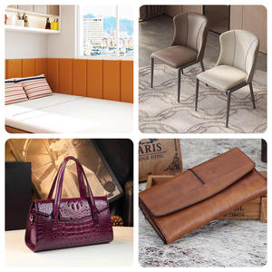 0.9mm épaissi perle Alligator gaufrage cuir pour canapé chaise meubles renouveler tapisserie d'ameublement bricolage doux/dur rembourrage <span class=keywords><strong>Faux</strong></span> cuir - Product Image 4