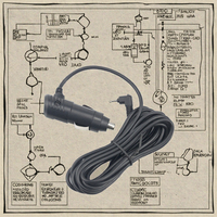 Kabel Shutter Kamera Digital 2.5mm PVC Kabel Timer Trigger Spring Kabel Konduktor Tembaga Murni 1m Komputer Motor IP65