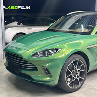 Film de protection automobile ASD TPU Rainbow Emerald T Color PPF 60"X50' auto-réparateur anti-rayures 7,5 mil d'épaisseur, film protecteur changeant de couleur