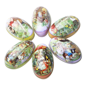 customize egg shape candy/chocolate/mint food packaging box food grade Easter egg Thanksgiving day gift box
