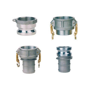 Acoplamiento rápido hidráulico de acero inoxidable Hongsheng 304 12dn15 tipo palanca para manguera metálica de agua, aceite y vapor - Product Image 4