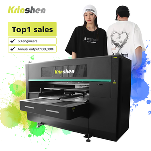 Krinshen Impresora Automática DTG Máquina Impresora de Camisetas Máquina Impresora DTG Industrial Venta Caliente para Prendas de Vestir - Product Image 1